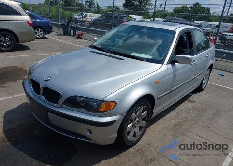 2004 BMW 325I из США, поврежденный, VIN WBAET37424NJ80644